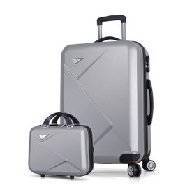 Zoozie Bags Juego de Maletas de 2 Piezas Gris